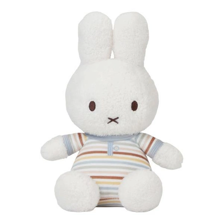 Little Dutch Miffy Przytulanka 25 cm Biały królik Vintage Sunny Stripes NIJN850