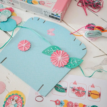 Zrób to sam - komplet biżuterii FLORA DJ07994