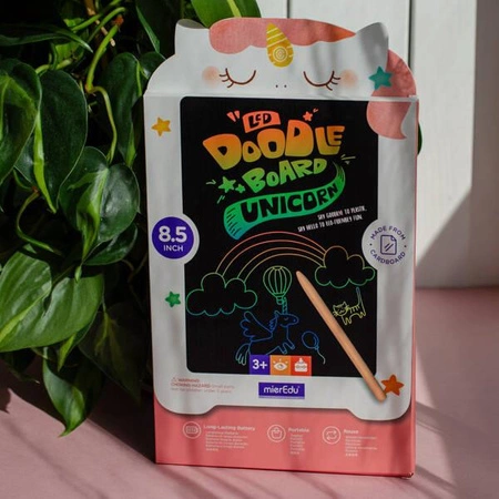 mierEdu Tablet graficzny LCD do rysowania - Jednorożec ME251