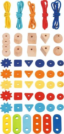 Kreatywny zestaw do nawlekania 58677-Goki