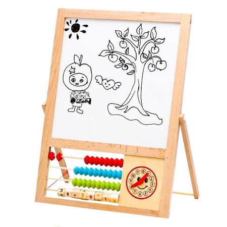 Tablica edukacyjna magnetyczna liczydło cyfry