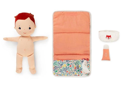 LILLIPUTIENS Przewijak z akcesoriami Kwiaty 2 lata+