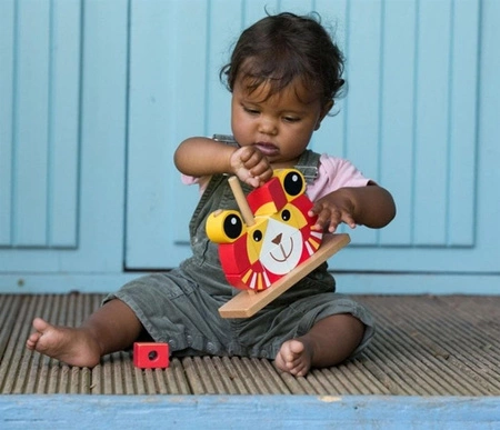 Kreatywne Drewniane Klocki Przestrzenne 3d Classic World LEW