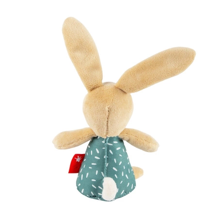 Pierwsza przytulanka Króliczek grzechotka dla dzieci maskotka sigikid