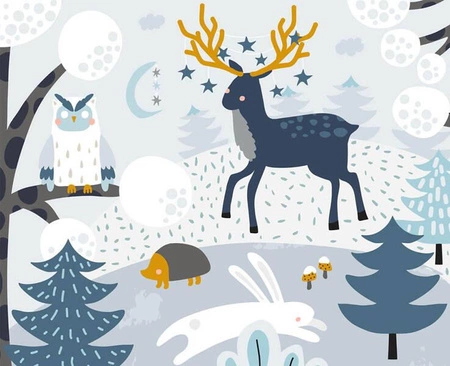 Auzou Kolorowanka wodna Zima 21437