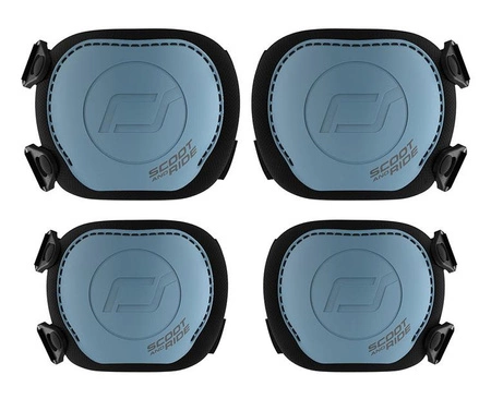 SCOOTANDRIDE Zestaw ochraniaczy dla dzieci XXS Steel