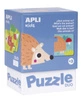 Puzzle dwuczęściowe Apli Kids - Jakie to zwierzątko? 3+