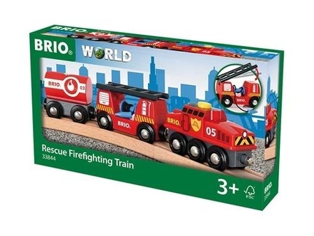 BRIO World Pociag Straży Pożarnej