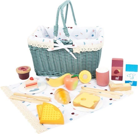Wiklinowy kosz piknikowy dla dzieci Tasty Small Foot 12325