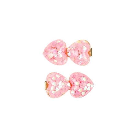 Souza! Spinki do włosów różowe serca Quirine 2 szt.