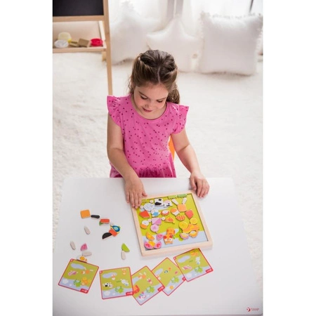 Układanka Magnetyczna Zwierzęta Farma Classic World