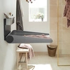 LEANDER WALLY™ -  Przewijak montowany na ścianie, DUSTY GREY
