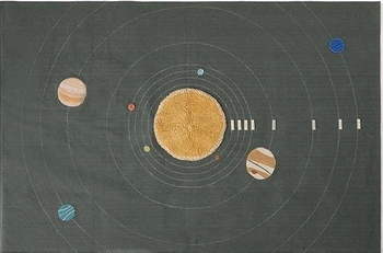 Dekoracja Ścienna Układ słoneczny "Mom, I want to be an astronaut" Lorena Canals