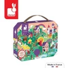 Puzzle obserwacyjne w walizce Baśnie 24 elementy 3+ Made in France, Janod