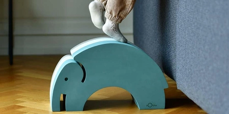 Zabawka wspierająca sensorykę i motorykę Słoń bObles M Green haze