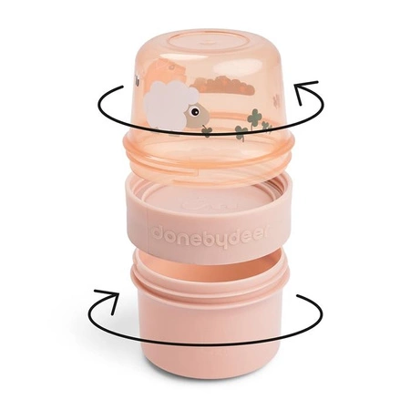 Done by Deer Pojemnik na Przekąski Dwustronny S Tiny Farm Powder