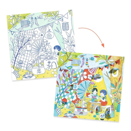 Kolorowanki z okienkami NINA DJ09683