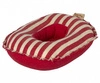 MAILEG Ponton dla małej myszki czerwony, Rubber boat, Small mouse - Red stripe