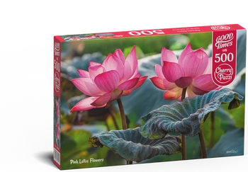 Puzzle 500 CherryPazzi Pink Lotus Flowers 20012