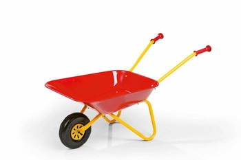 Taczka metalowa- czerwona rollytoys