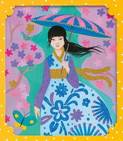 Zestaw ARTYSTYCZNE KORALIKI DOOKOŁA ŚWIATA DJ09474