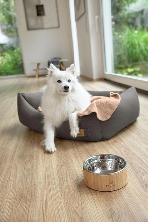 PALOPA Legowisko dla psa bawełniane Fred anthracite S