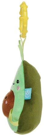 Zawieszka do wózka awokado z dzwoneczkiem Manhattan Toy 161550