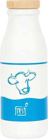 Drewniana skrzynka na mleko z butelkami Fresh Small Foot 12354