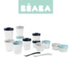 Beaba Zestaw słoiczków Clip 12 szt. (2x90ml, 4x150ml, 6x250ml) + 2 łyżeczki Storm