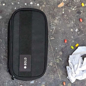 Lassig Piórnik-etui na akcesoria szkolne Bold czarny