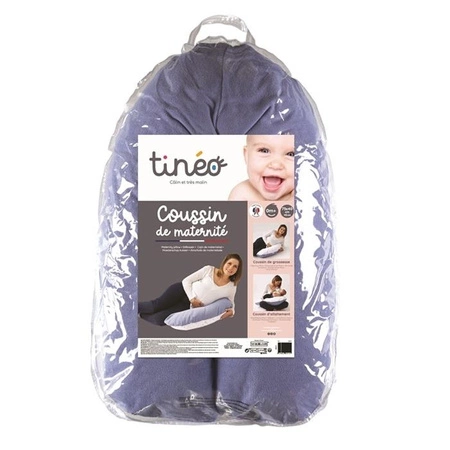 Tineo Poduszka Ciążowa i Poduszka do Karmienia 2w1 Blue