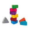 Rubbabu Układanka edukacyjno - sensoryczna trójkąty