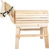 Drewniany koń dla dzieci XXL Gibon do zabawy w plenerze 11664-Small Foot, zabawki konie