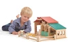 Drewniane figurki do zabawy - farma z zwierzątkami, Tender Leaf Toys