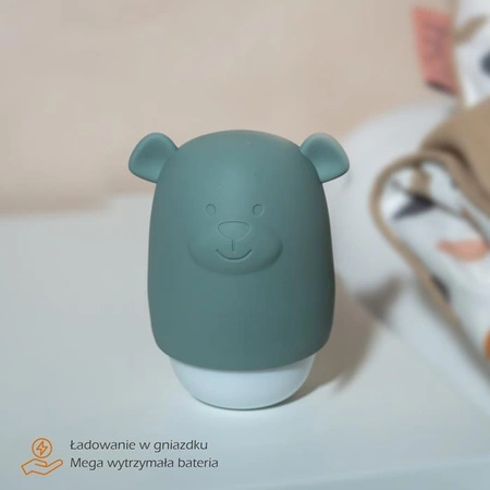 Zazu BENNY Lampka Nocna dla Dzieci do Kontaktu Sage