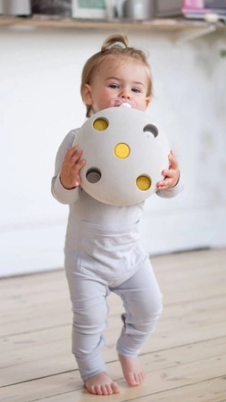 MODU - Half Ball Kit - piankowe półkule rozwijające motorykę dużą, żółte