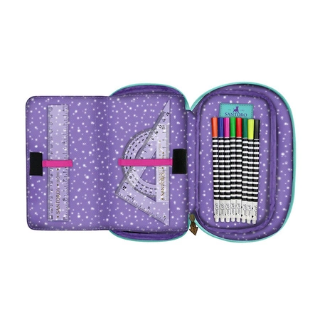 Rozkładany, 4-Częściowy Piórnik z Wyposażeniem - Gorjuss - Fairground - Up and Away