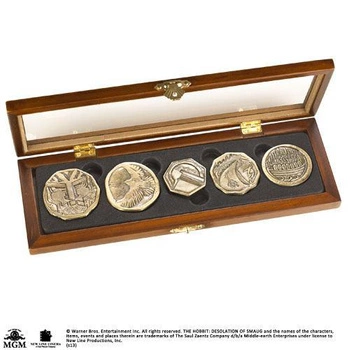 Dwarven Treasure Coin Set The Hobbit Replika