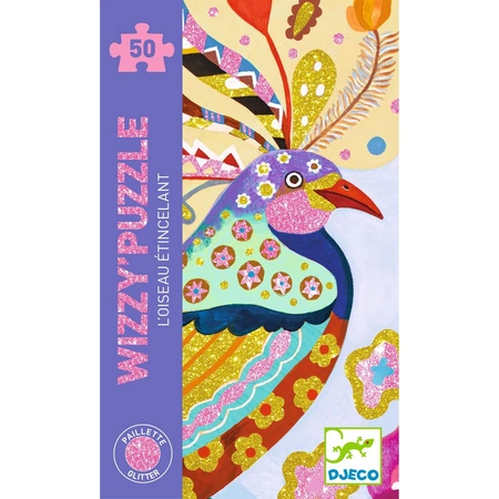 Puzzle kartonowe WIZZY' "EGZOTYCZNY PTAK" DJ07022