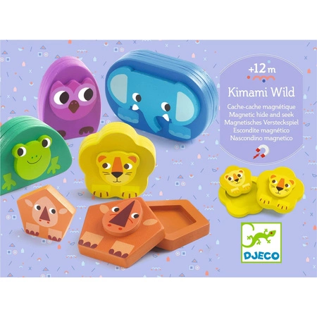 Drewniana magnetyczna układanka NATURA DJ06447