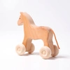 Konik na kółkach, naturalny, 1+, Grimm's