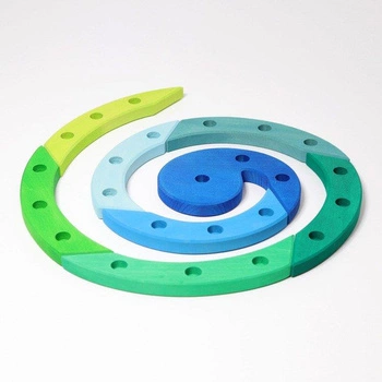 Spirala Dekoracyjna, niebiesko-zielony, Grimm’s