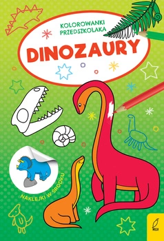Dinozaury. Kolorowanki przedszkolaka
