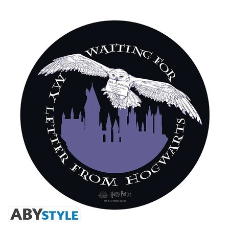 Harry Potter podkładka pod myszkę Hedwiga (średnica: 21,5 cm)