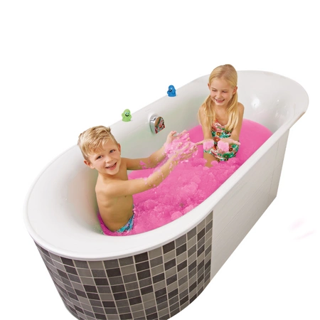 Display 10 szt., magiczny proszek do kąpieli, Gelli Baff Glitter, różowy, 3+, Zimpli Kids