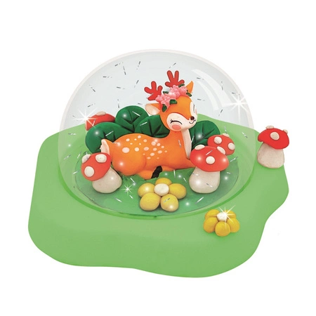 Box Candiy, zestaw kreatywny Śnieżna kula z sarenką