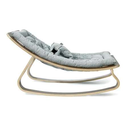 Charlie Crane Leżaczek Levo orzech włoski Aruba Blue