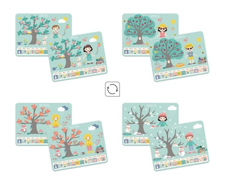 Kalendarz pory roku magnetyczny 3+, Janod