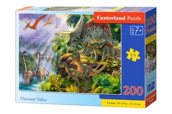 Puzzle 200 Dolina dinozaurów B-222223