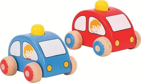 Samochody drewniane dla dzieci Mały kierowca Goki